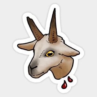 Kill the Goat Sticker